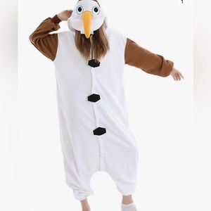Olaf one piece costume Size Large